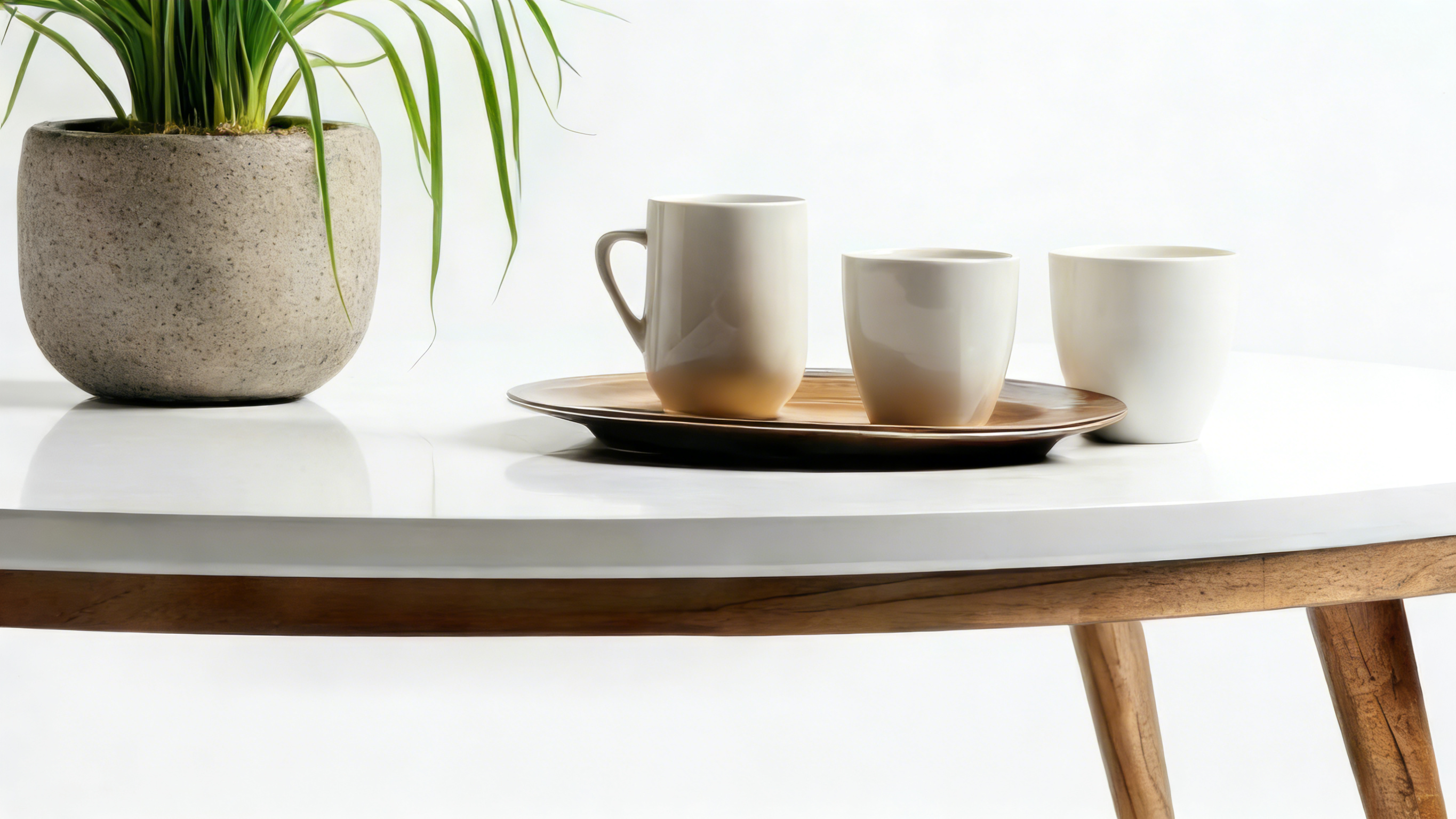 Cosmo Sofa - Bohoes Leder Wei? - Bohoes Design aus Leder