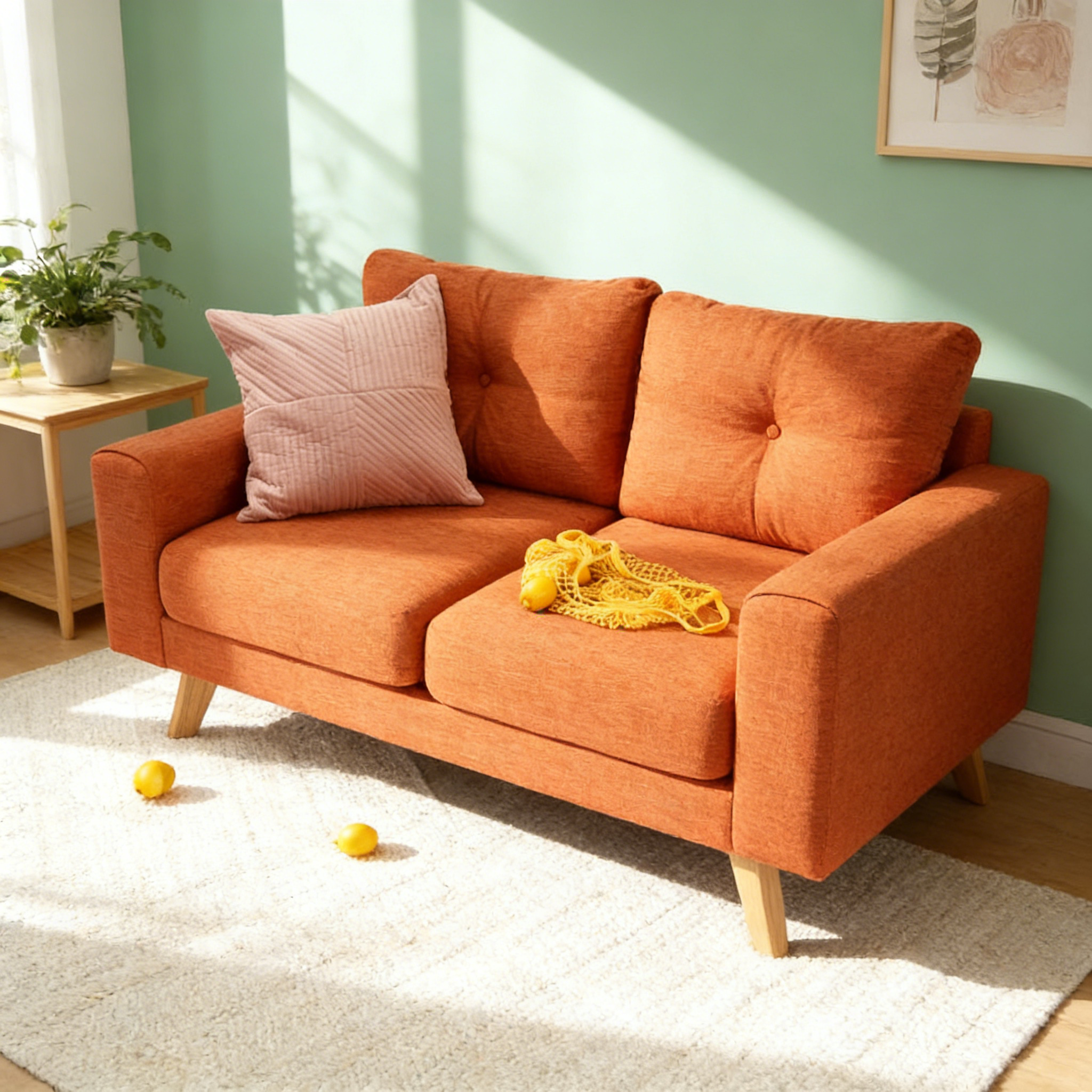 Form Couchtisch - Glas Tischplatte (Schwarz)