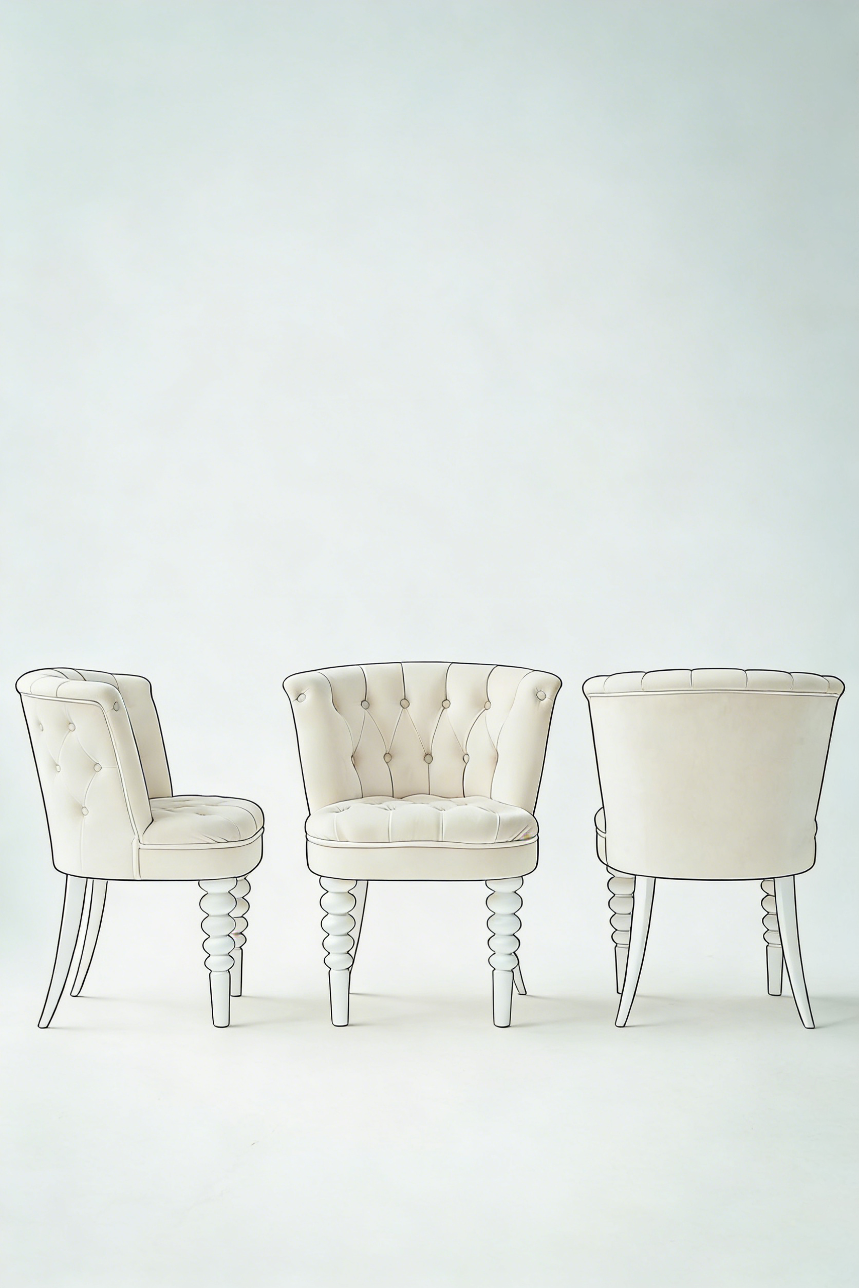 Hamburg Esstisch aus Keramik - Navy