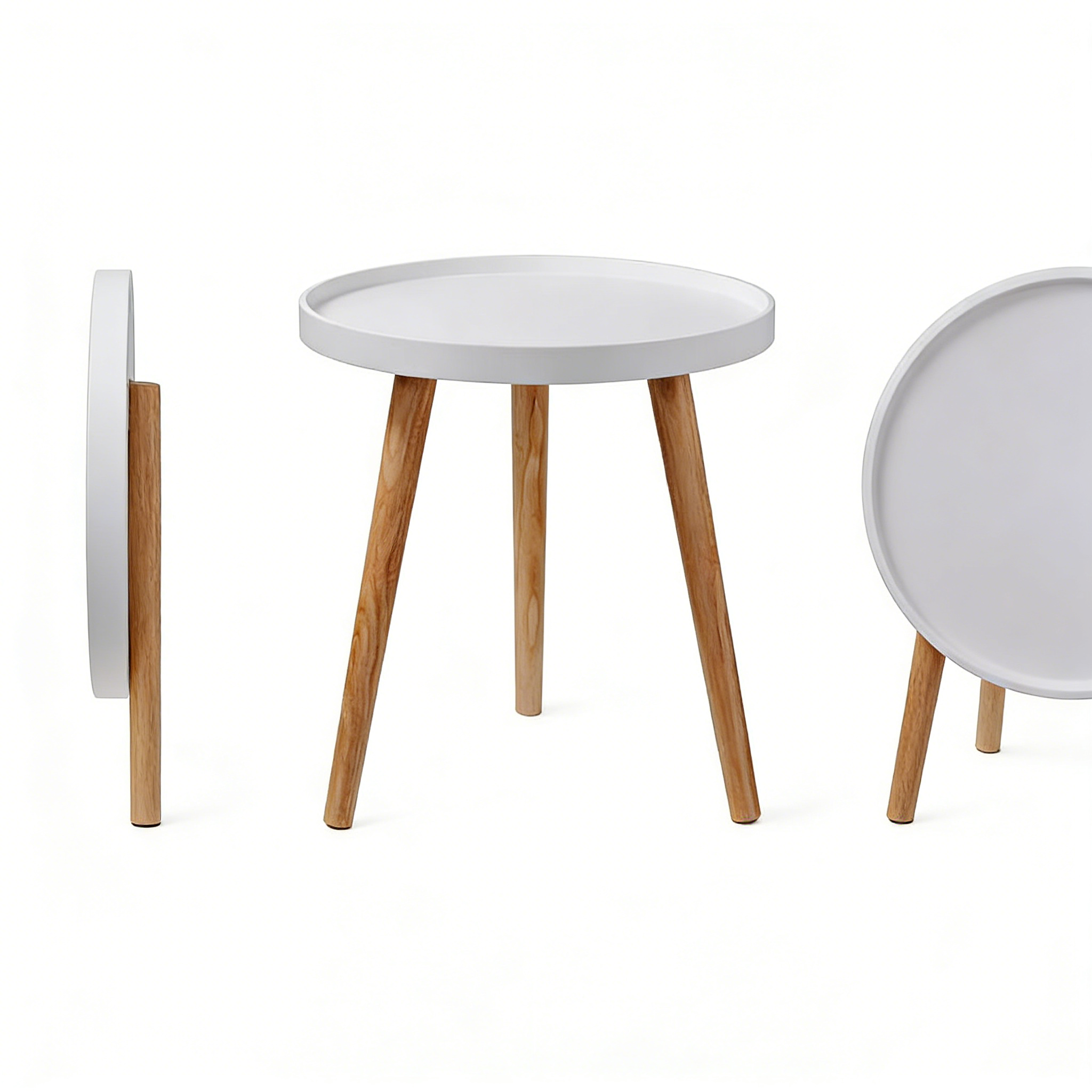 Peace Bett mit Upholstery-Kopfteil - Braun