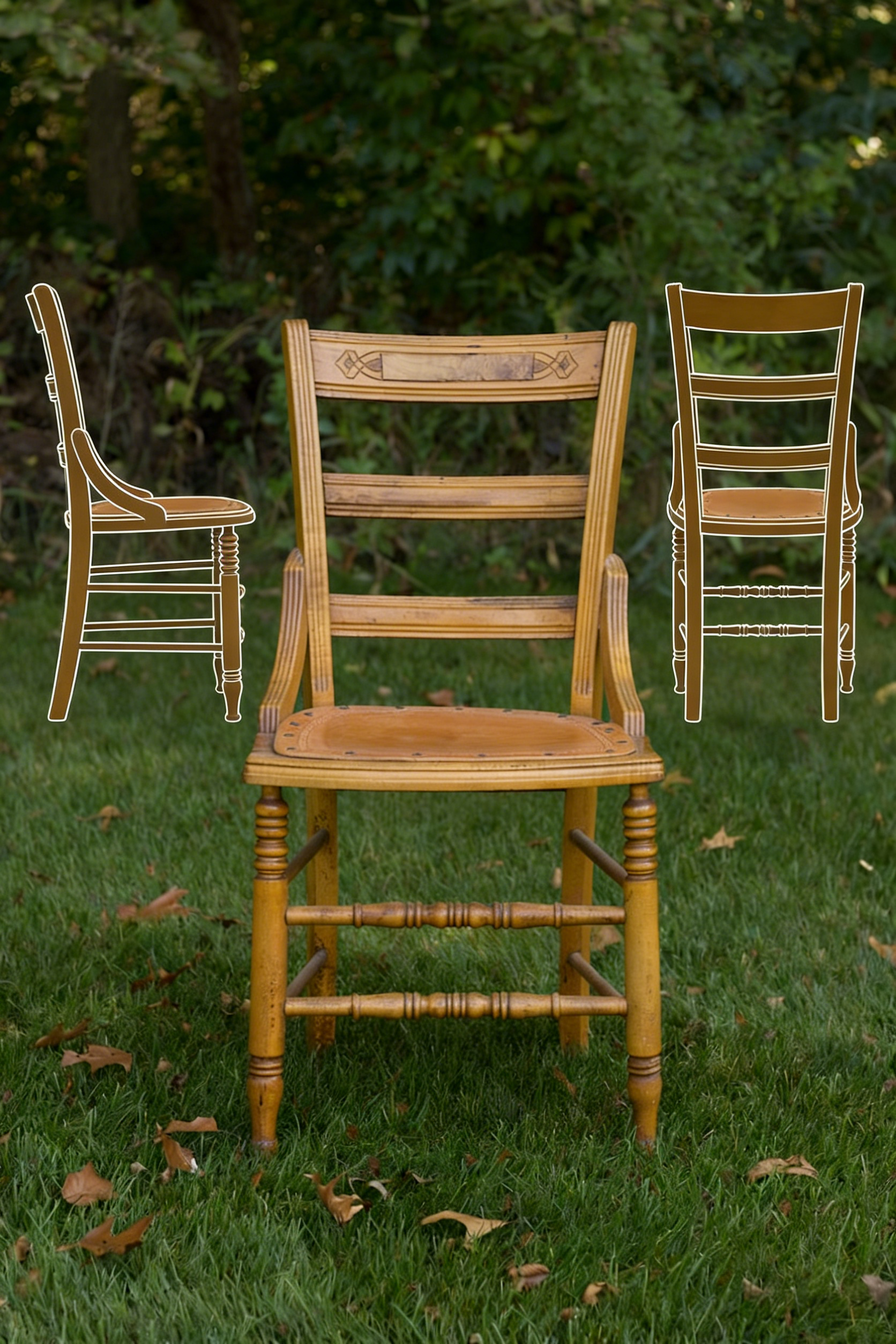 Rest Bett mit Upholstery-Kopfteil - Creme