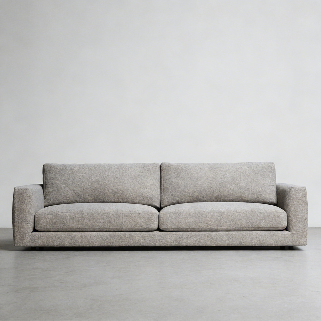 Tulip Stuhl - Skandinavisch (Beige) - Skandinavisches Design aus Leder